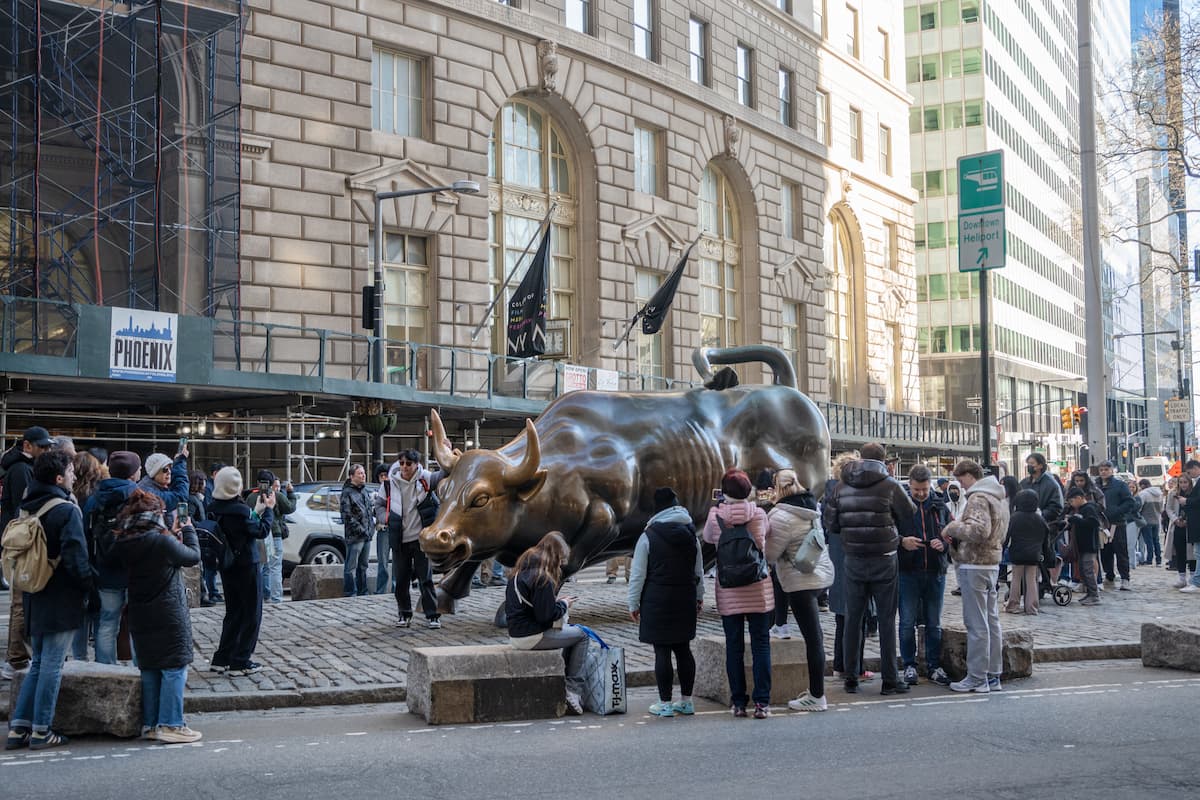 Charging Bull Statue